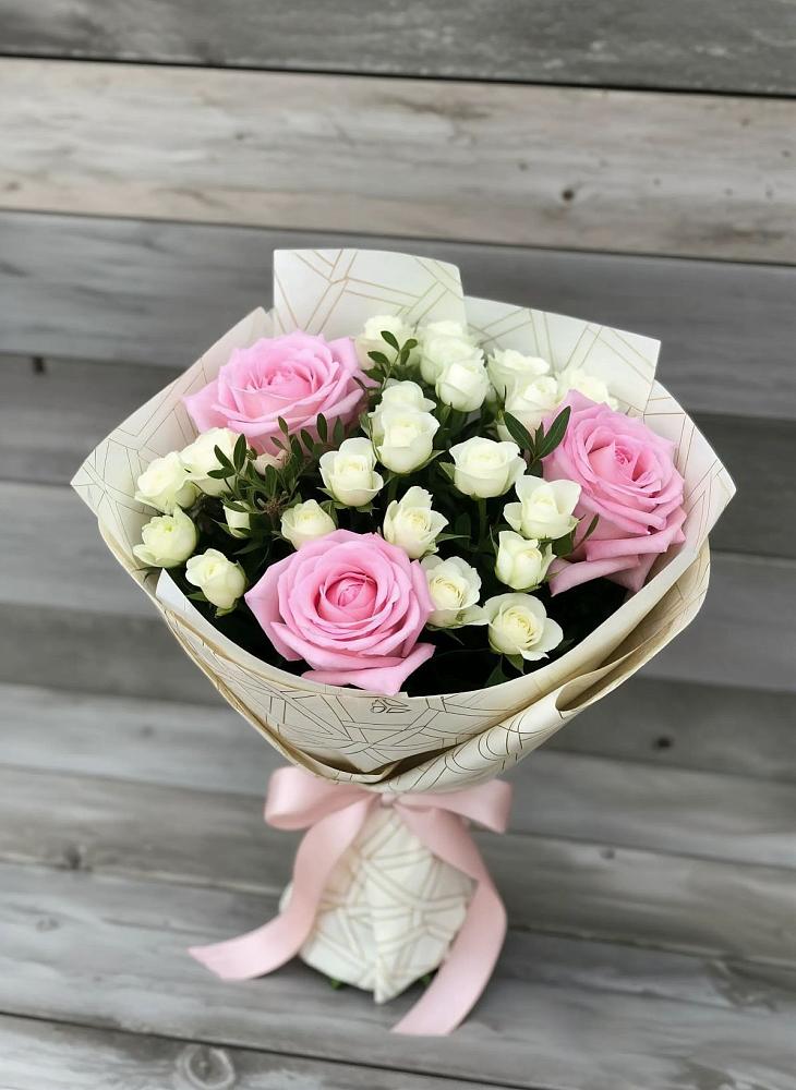 Букет цветов из: Розы в Победе