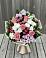 Букет цветов из: Альстромерии, Гвоздики, Розы и Хризантемы в Победе
