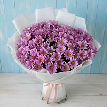 Букет цветов из:  Хризантемы в Победе