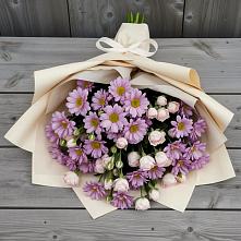 Букет цветов из:  Розы и Хризантемы #REPLACE_PRED# Победе