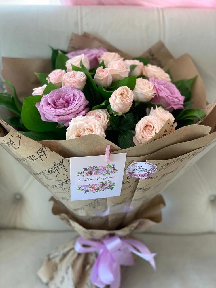 Букет цветов из: Розы в Победе