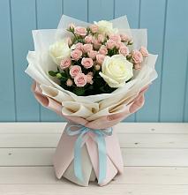 Букет цветов из:  Розы в Победе