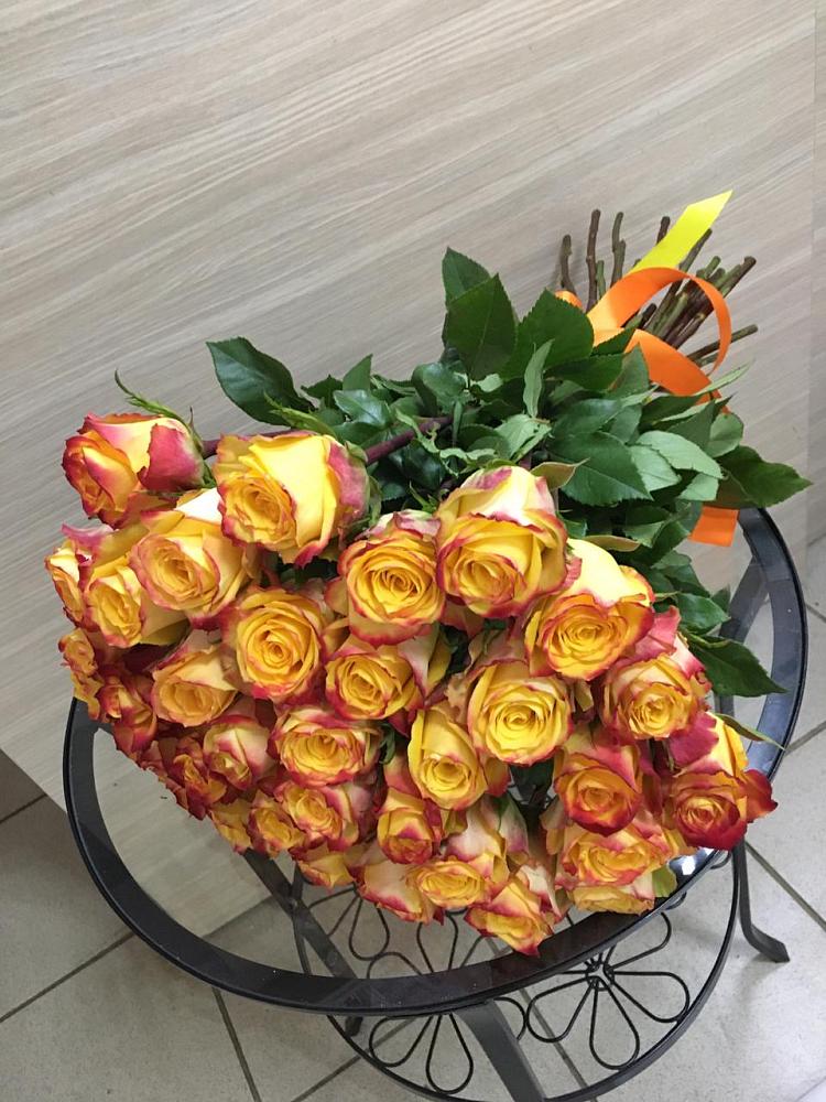 Букет Желтые розы в Победе