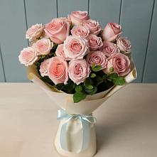 Букет Розовый шарм в Победе