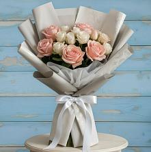 Букет цветов из:  Розы в Победе