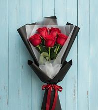 Букет цветов из:  Розы в Победе