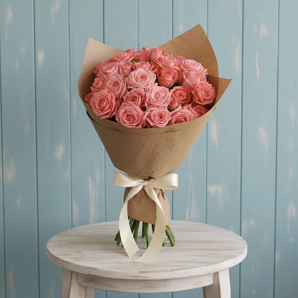 Букет цветов из: Розы в Победе