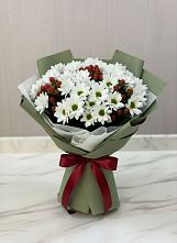Букет цветов из:  Хризантемы в Победе