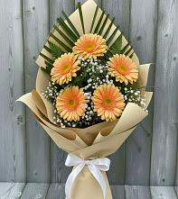 Букет цветов из:  Герберы #REPLACE_PRED# Победе