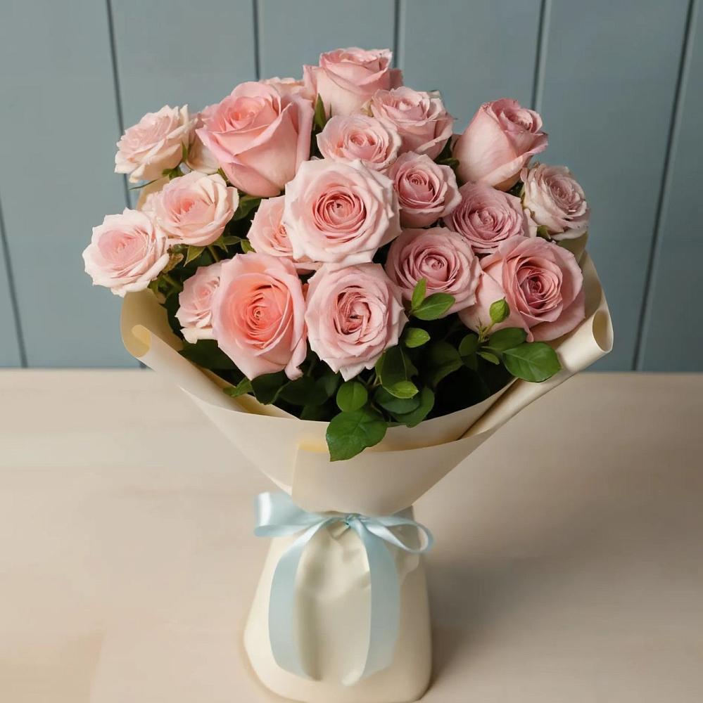 Букет Розовый шарм в Победе