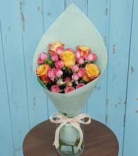 Букет цветов из:  Розы в Победе